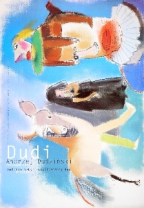 Polnische Plakatkunst Dudzinski, Andrzej Dudi Galeria BWA Olsztyn